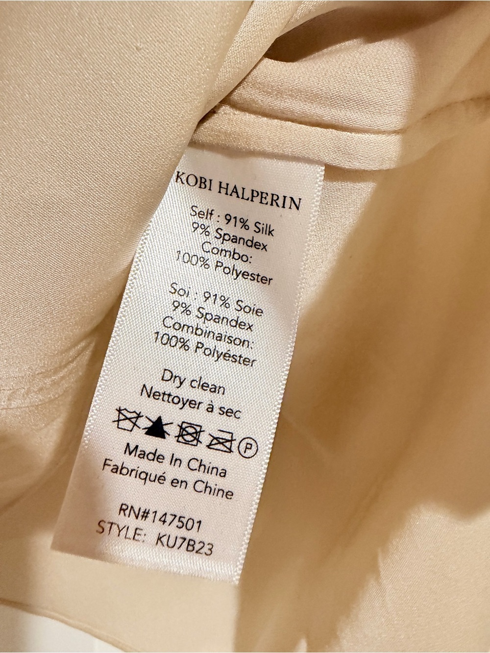 Kobi Halperin Silk Blouse - Picture 7 of 7